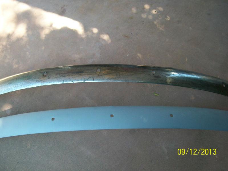 1941 Chevy 1/2 ton Pickup Front & Rear Bumper -5 Square Mounting Holes, US $200.00, image 2