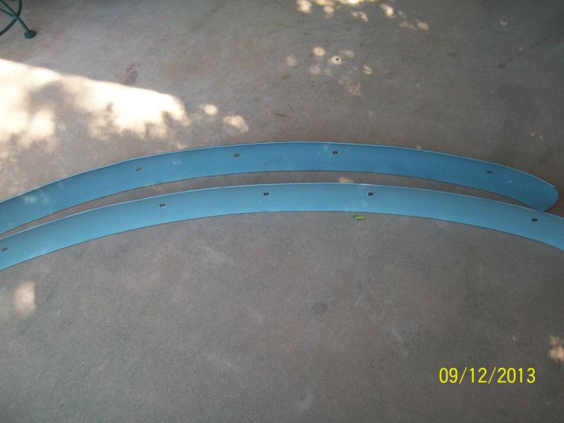 1941 Chevy 1/2 ton Pickup Front & Rear Bumper -5 Square Mounting Holes, US $200.00, image 3