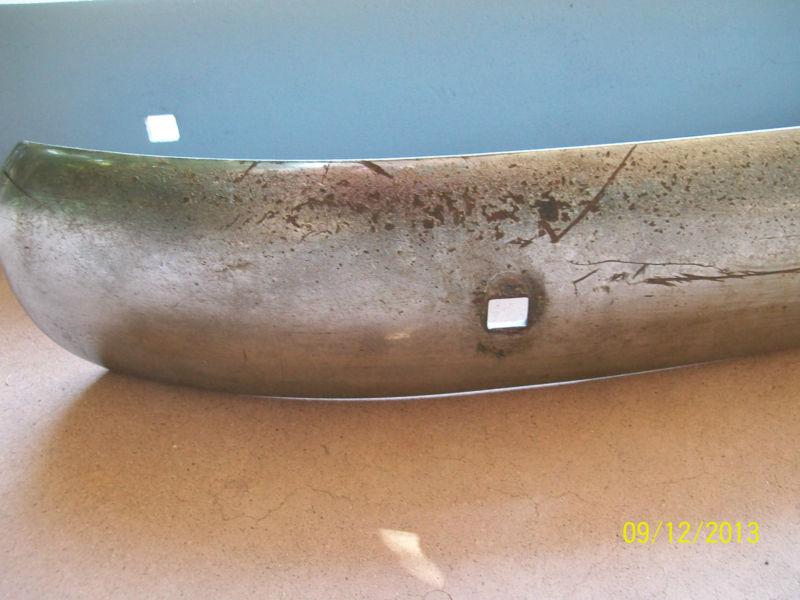 1941 Chevy 1/2 ton Pickup Front & Rear Bumper -5 Square Mounting Holes, US $200.00, image 5