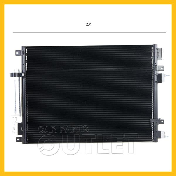 2006-2009 chrysler 300 ac condenser 2.5/3.5 v6 charger magnum standard drier+toc