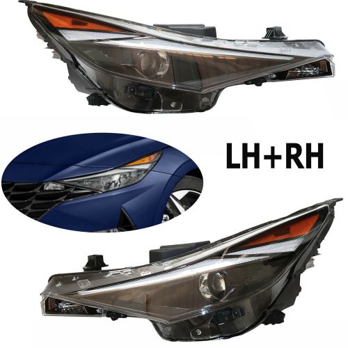 Fits Hyundai Elantra 2021 2022 1 Pair Right & Left Halogen LED Headlights, US $243.07, image 16