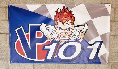 VP Racing 101 13oz Heavy Duty Vinyl Banner Man Cave / Garage 3' x 5' NEW, US $34.95, image 3