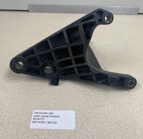 Mercury MerCruiser Sea Water Pump Bracket #86347T s/s 865143T01 USED (602), US $55.00, image 4