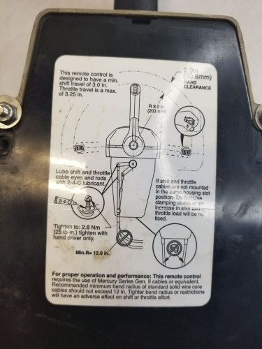 Mercury Conceal Mount Control Box W/ Tilt & Trim, US $200.00, image 4
