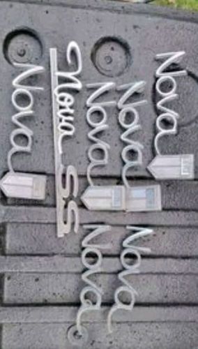 Chevy nova fender badge lot