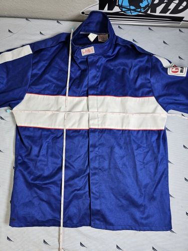 G-Force Racing Gear Jacket Blue White FR Kart Stock Car SFI 3-2A/1, US $49.98, image 2