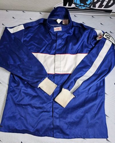 G-Force Racing Gear Jacket Blue White FR Kart Stock Car SFI 3-2A/1, US $49.98, image 7