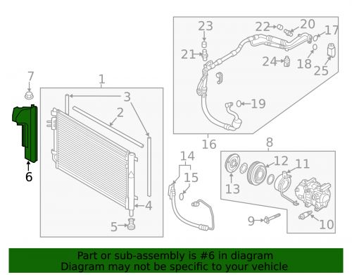 Genuine Kia Air Guide 29134-H9100, US $15.77, image 2