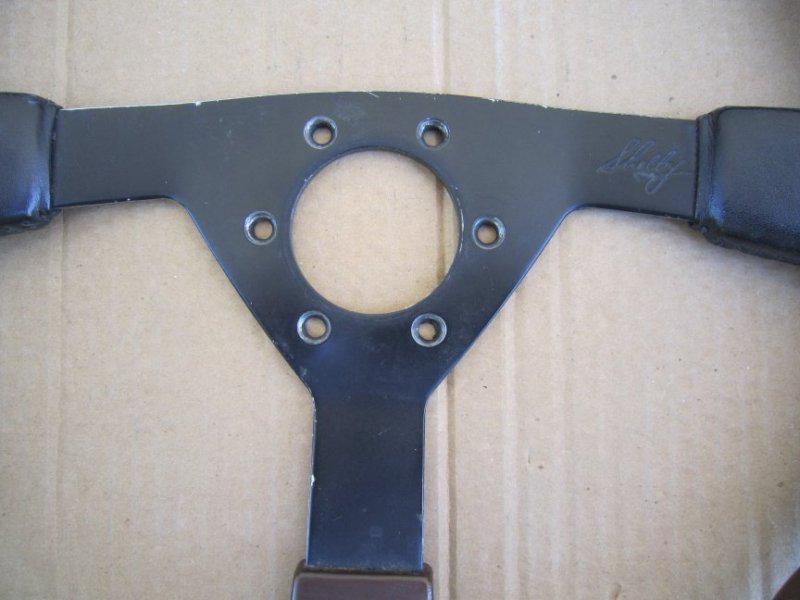 1989 Shelby Dakota Steering Wheel Dodge Izumi Mopar Leather V8 Half Leather (2), US $110.00, image 3