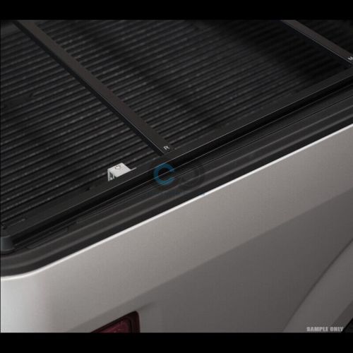 For 19-24 dodge ram 1500 5.7 ft short bed hidden snap on tonneau cover+led light