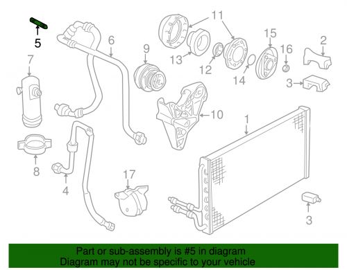 Genuine GM Air Conditioning Orifice Tube 3033879, US $11.15, image 2