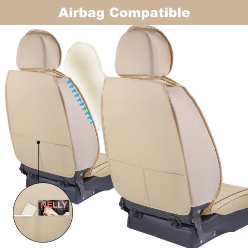 Car Seat Covers Leather Front Cushion Pads For Jeep Grand Cherokee Wrangler, US $88.88, image 2