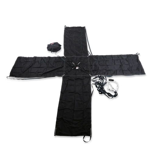 42049BK Simpson Racing 10' AIR BOSS Drag Chute 8 KEV LN BLACK, US $791.95, image 4