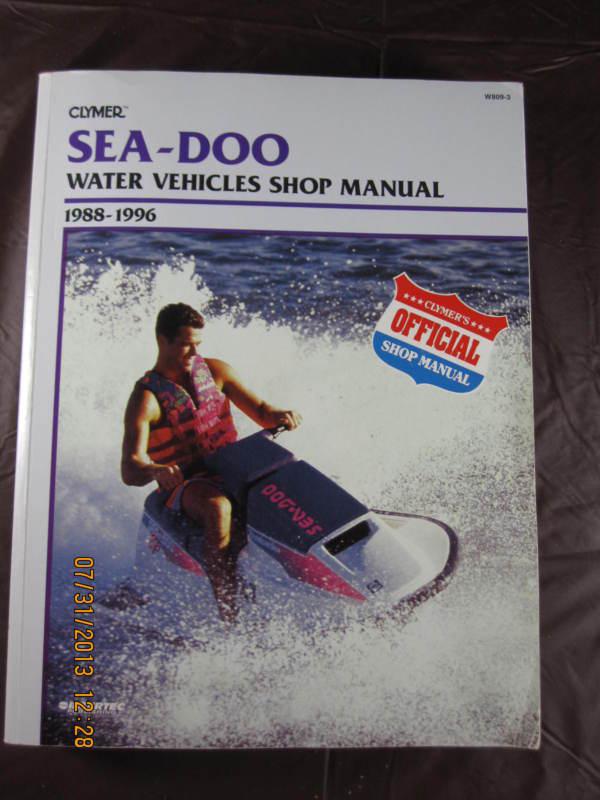 Clymer see doo shop manual