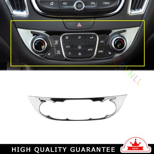 Console AC Switch Control Panel Trim For Chevrolet Malibu 2016-2021 Chrome Steel, US $31.60, image 5