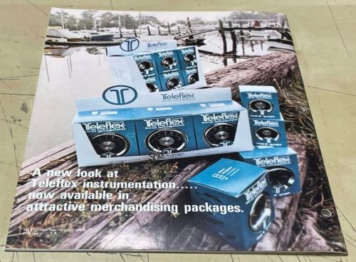 Vintage Original 1972 Teleflex Marine Systems Engine Steering Catalog Brochure, US $44.95, image 5