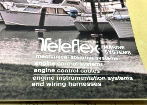 Vintage Original 1972 Teleflex Marine Systems Engine Steering Catalog Brochure, US $44.95, image 16
