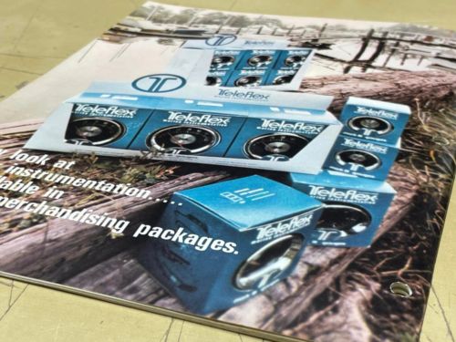 Vintage Original 1972 Teleflex Marine Systems Engine Steering Catalog Brochure, US $44.95, image 18