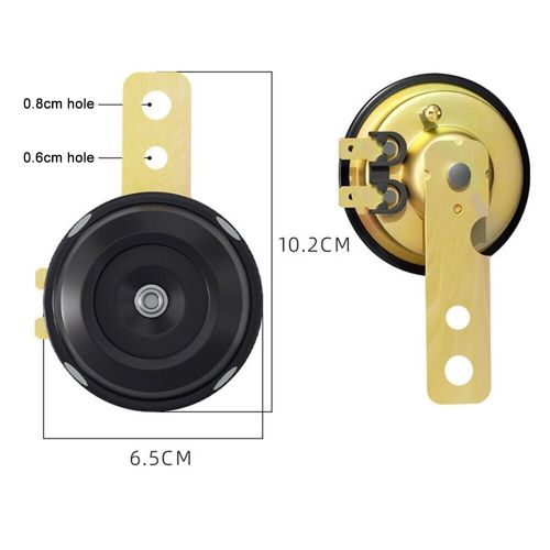 Pack of Two Loud Waterproof Signal Horns for Motorcycle and Electric Bike, US $12.70, image 8