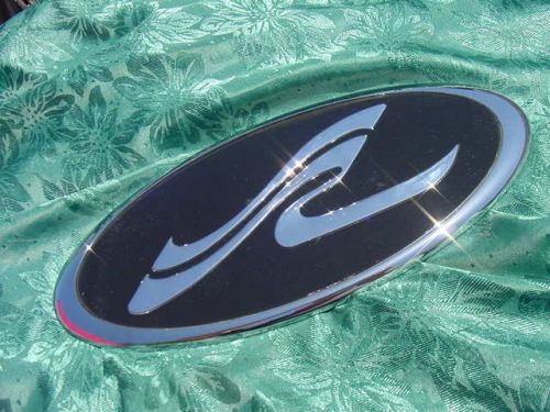 SEA RAY SEARAY SR LOGO EMBLEM BADGE CHROME OVAL LARGE 11-7/8" GENUINE USA, US $149.95, image 2