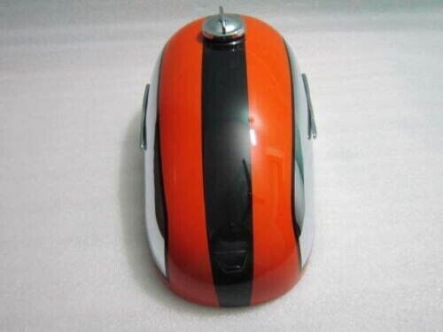 Ducati Scrambler 350CC Chrome And Painted Fuel Tank With Badges + Cap, US $, image 5