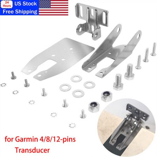 Garmin Heavy Duty Transom Mount 010-12006-11 W/spray Sheild 4/8/12pin Transducer, US $29.50, image 14