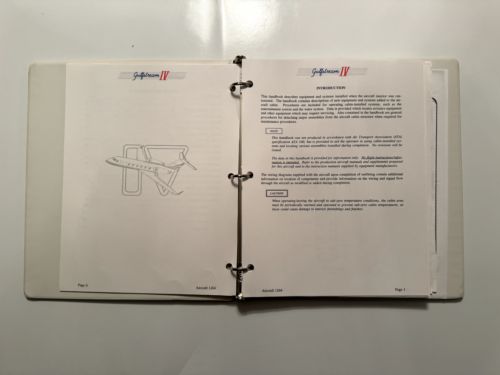 Gulfstream IV GIV Handbook Interior, Servicing, and Handling, US $45.00, image 10