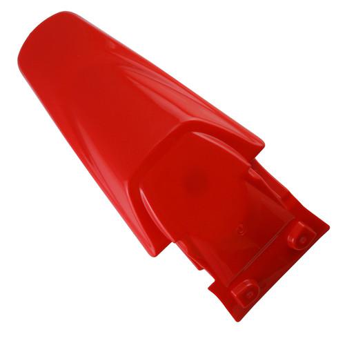 Red pit background rear plastic fender for  kawasaki klx110 dirt bike