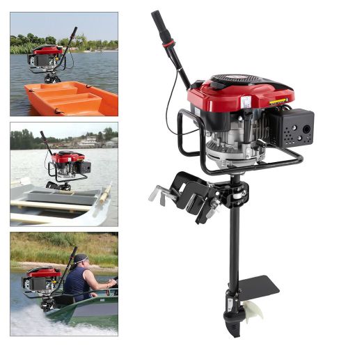 4-Stroke 8 HP Outboard Motor Fishing Boat Engine Air-Cooling TCI 196CC Gasoline, US $472.55, image 4