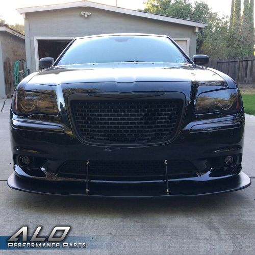 Universal polypropylene valance front bumper lip splitter chin spoiler jdm 67&#039;&#039;