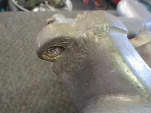 VINTAGE HARDIN MARINE EXHAUST LOGS + SNAIL MANIFOLDS 455 OLDS FLAT BOTTOM BOAT, US $200.00, image 3