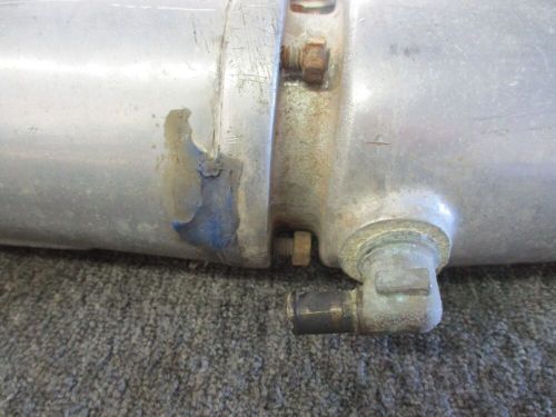 VINTAGE HARDIN MARINE EXHAUST LOGS + SNAIL MANIFOLDS 455 OLDS FLAT BOTTOM BOAT, US $200.00, image 4