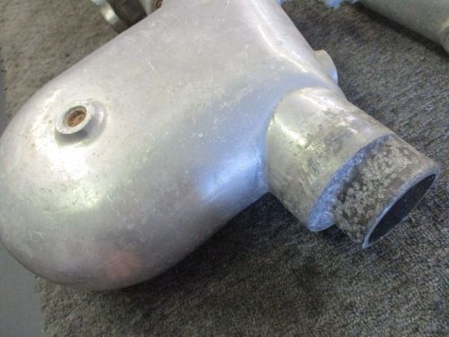 VINTAGE HARDIN MARINE EXHAUST LOGS + SNAIL MANIFOLDS 455 OLDS FLAT BOTTOM BOAT, US $200.00, image 8