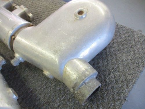 VINTAGE HARDIN MARINE EXHAUST LOGS + SNAIL MANIFOLDS 455 OLDS FLAT BOTTOM BOAT, US $200.00, image 9