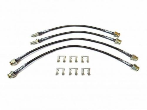 JDMgarageUK Braided 4 Brake Line Kit For MITSUBISHI EVO 8, US $, image 4