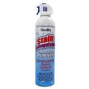 *new*chemdry stain extinguisher 18 oz spray no vacuuming, fast drying non-toxic