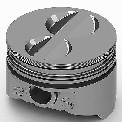 Kb performance pistons kb198.040 - sbc flat top piston set 4.040 bore -6.5cc
