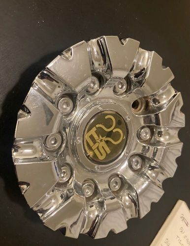 TIS 22" WHEELS TIS-07 S409-11 CHROME WHEEL RIM CENTER CAP, US $40.00, image 5