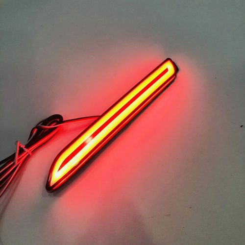 For toyota rav4 2019-2024 led red rear fog bumper brake light tail driving lamp