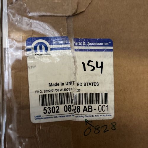 Genuine oem engine oil pump pickup tube-st  mopar 53020828ab