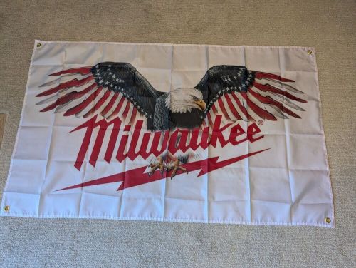 Milwaukee Tools Banner Flag 3x5 ft American Eagle - Free Shipping, US $24.95, image 7