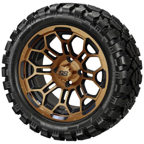 (4) 23x10.00R14 Sierra Rover Radial Tires on 14x7 Black/Bronze Hercules Wheels, US $684.00, image 3