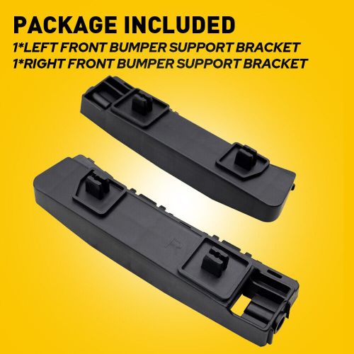 Left &amp; right front bumper retainer bracket fit for acura honda tsx 2009-2014