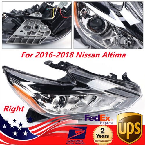 For Nissan Altima 2016 - 2018 RH Headlight Headlamp Passenger Right Side, US $72.16, image 13