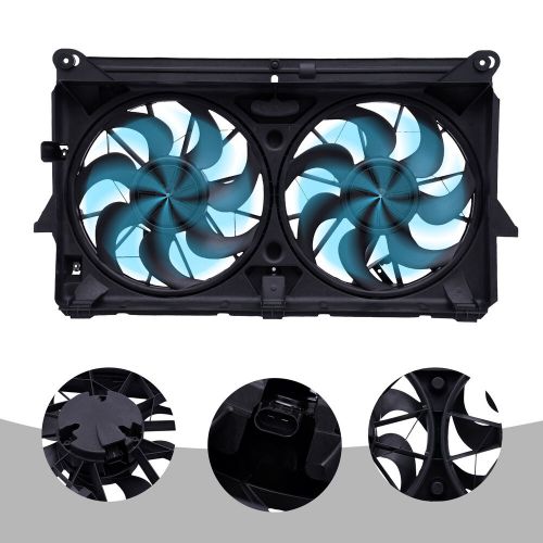 Fan For 2005-2006 Chevrolet Silverado 1500 Electric Radiator Condenser Cooling, US $115.55, image 18