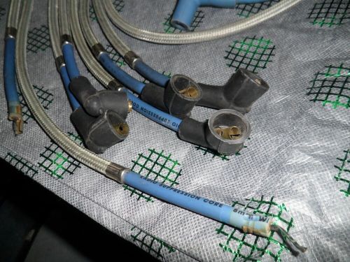 Accel Blue Armor Shield 8mm Ignition Wire Set Vintage Ford 428 390 406, US $19.99, image 5