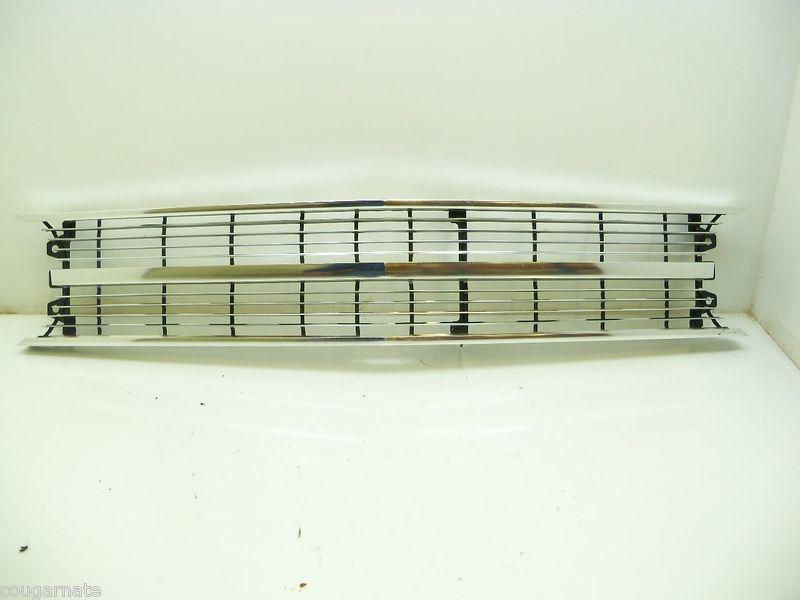 Nos 1969 ford galaxie 500 cutom 500 one piece aluminum grille new in the box