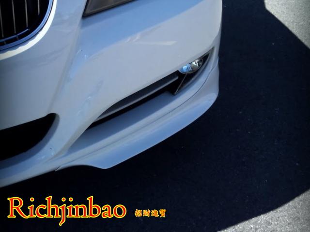 Painted Code 668 OE Type Front Bumper Splitter for BMW E90 LCI Sedan 2009 2011 ♠, US $142.00, image 3