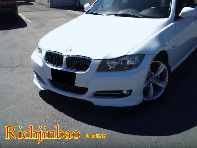 Painted Code 668 OE Type Front Bumper Splitter for BMW E90 LCI Sedan 2009 2011 ♠, US $142.00, image 5