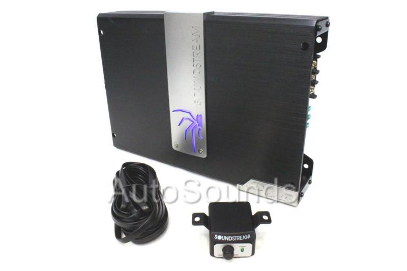 Soundstream picasso p1.1000d 1000 watt monoblock class d subwoofer amplifier